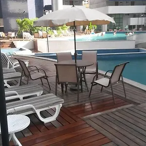 Lindo Flat Beach Class - Varanda Com Tela Apartamento Fortaleza (Ceara)